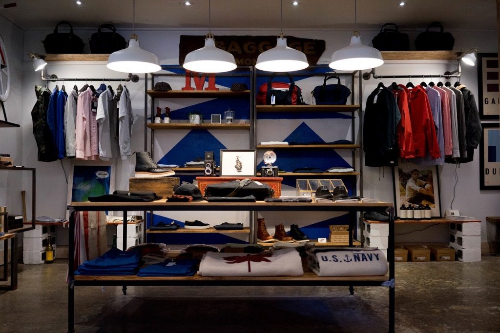 Store Clothing Shop Boutique Wardrobe
