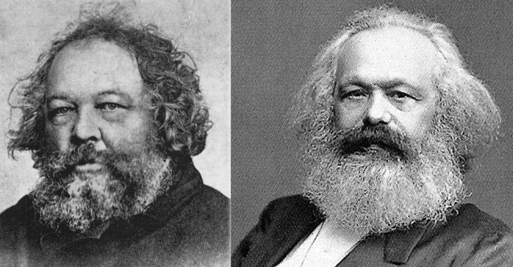 Mikhail Bakunin, Karl Kraepelin are posing for a picture